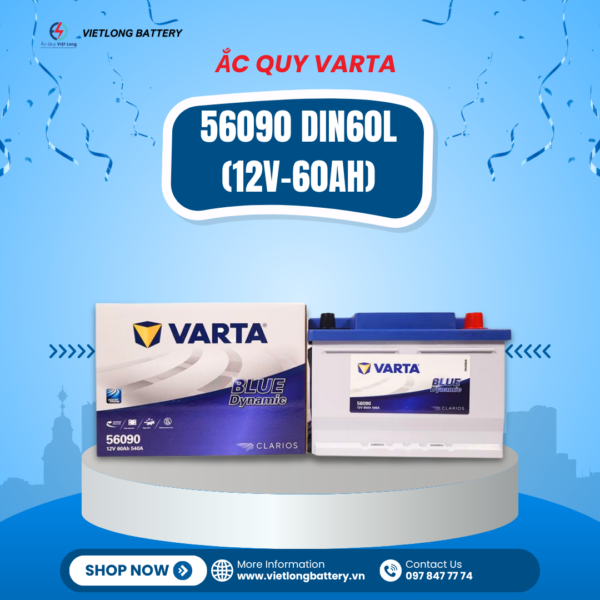 56090 DIN60L (12V-60AH)