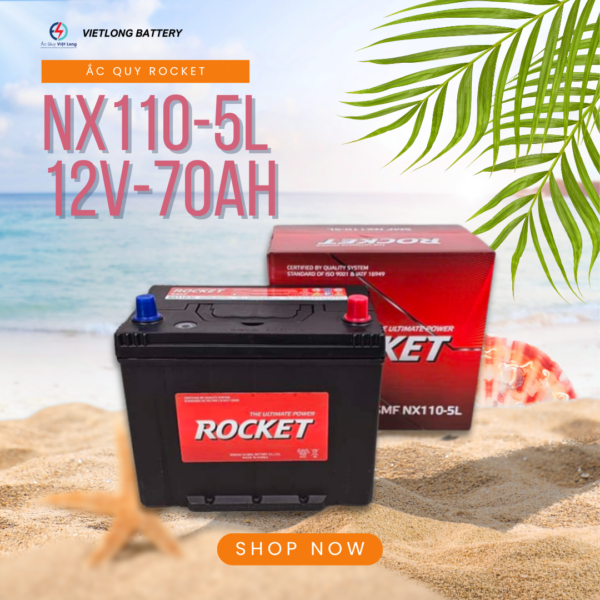 Rocket NX110-5L 12V-70AH