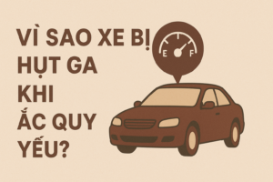 Vì sao xe bị hụt ga khi ắc quy yếu?