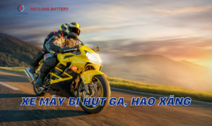 Xe máy bị hụt ga, hao xăng