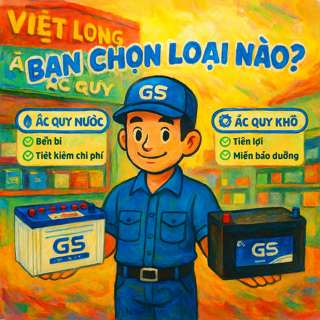 So Sánh Ưu Nhược Điểm Ắc Quy Nước Và Ắc Quy Khô – Việt Long Quảng Ngãi