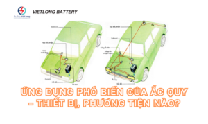 ứng dụng phổ biến ắc quy