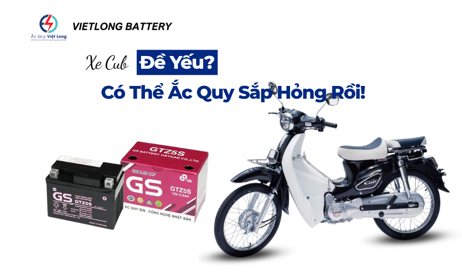 Ắc Quy Xe Cub 50cc
