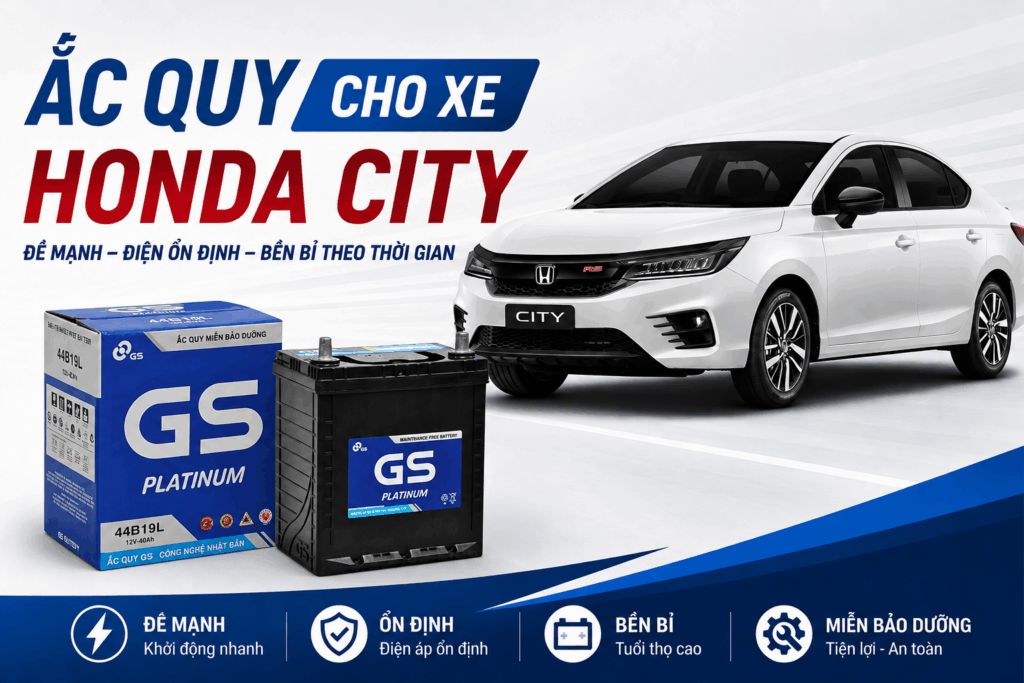 Ắc Quy Honda City