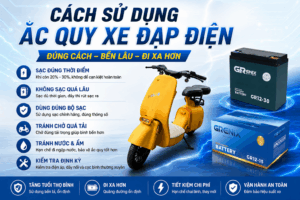 Ắc Quy Xe Đạp Điện