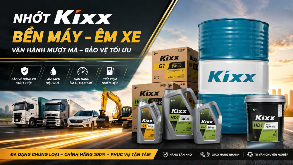 nhớt Kixx chính hãng