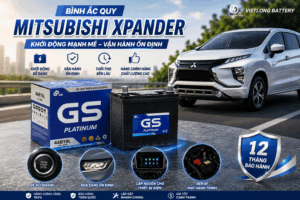 ắc quy Mitsubishi Xpander